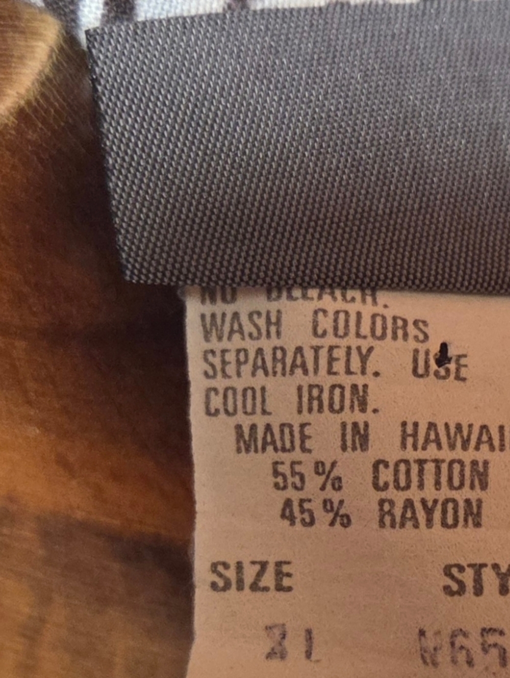 Vintage Local Motion Hawaiian Aloha Tropical Button Shirt Size XL - Picture 6 of 6